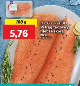 Lidl Pstrąg tęczowy, filet ze skórą oferta
