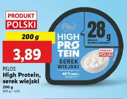 Lidl Serek wiejski Pilos High Protein oferta