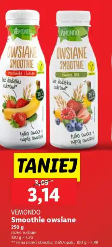 Lidl Vemondo Smoothie owsiane oferta