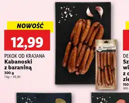 Lidl Kabanoski z baraniną Pikok od Kraina oferta