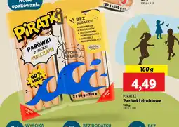 Lidl Parówki drobiowe Piratki oferta