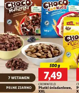 Lidl Płatki śniadaniowe Crownfield XXL oferta