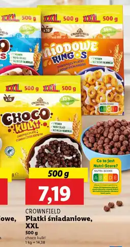 Lidl Płatki śniadaniowe Crownfield XXL oferta