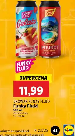 Lidl Browar Funky Fluid oferta