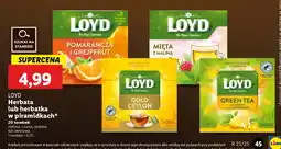 Lidl Herbata Loyd oferta