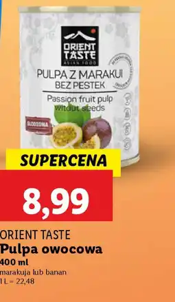 Lidl Orient Taste Pulpa owocowa oferta
