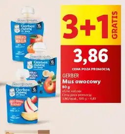 Lidl Gerber Mus owocowy oferta
