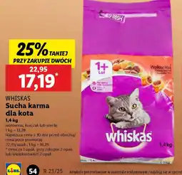 Lidl Whiskas Sucha karma dla kota oferta