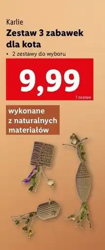 Lidl Zabawki dla kota Karlie oferta