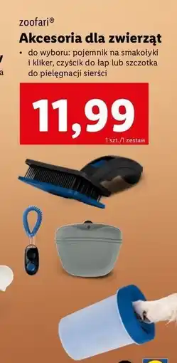 Lidl Szczotka do pielęgnacji sierści Zoofari oferta