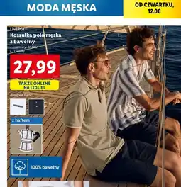 Lidl Koszulka polo m-xxl Livergy oferta