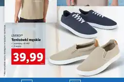 Lidl Tenisówki męskie 41-46 Livergy oferta