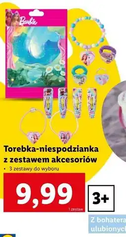Lidl Torebka niespodzianka barbie Mercopol oferta