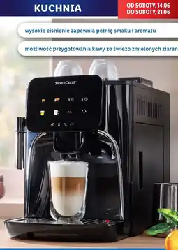 Lidl Ekspres ciśnieniowy do kawy 1450w Silvercrest oferta