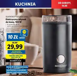Lidl Elektryczny młynek do kawy 180 w Silvercrest oferta