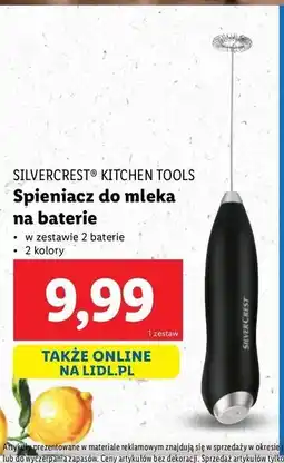 Lidl Spieniacz do mleka Silvercrest oferta