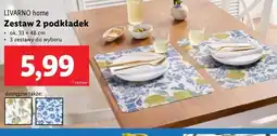 Lidl Podkładki 33 x 48 cm Livarno Home oferta