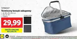 Lidl Koszyk termiczny na zakupy 24 l Topmove oferta