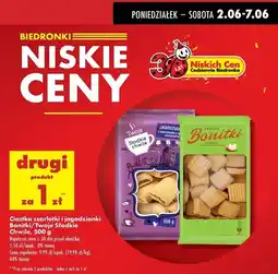 Biedronka Ciastka szarlotki Bonitki oferta