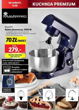 Lidl Robot planetarny 1500w Masterpro oferta