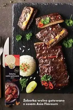 Biedronka Żeberka wolno gotowane z sosem Asia Flavours oferta