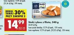 Biedronka Steki rybne z fileta Frosta oferta