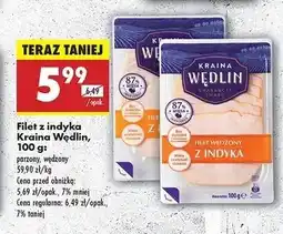 Biedronka Filet pieczony z indyka Kraina Wędlin oferta