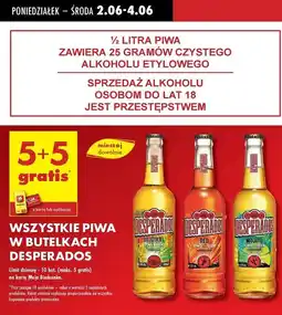 Biedronka Piwo Desperados Mojito oferta