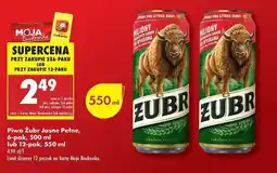 Biedronka Piwo Żubr 1768 oferta