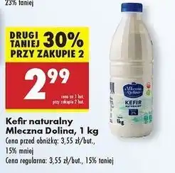 Biedronka Kefir naturalny Mleczna Dolina oferta