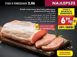 Biedronka Schab wieprzowy bez kości Kraina Mięs oferta