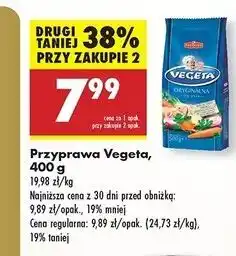 Biedronka Przyprawa do potraw Vegeta oferta