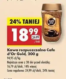 Biedronka Kawa Cafe D'or Gold oferta