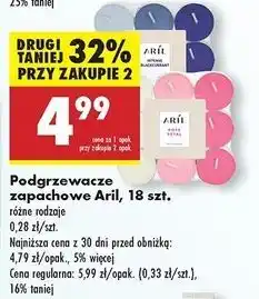 Biedronka Podgrzewacze zapachowe porzeczkowy raj Aril oferta