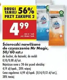 Biedronka Chusteczki do mebli Mr Magic oferta