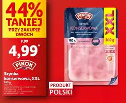 Lidl Szynka konserwowa wieprzowa Pikok oferta