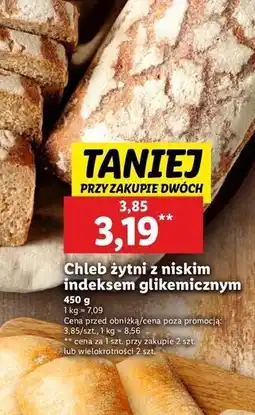 Lidl Chleb żytni pełnoziarnity oferta