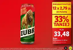 Lidl Piwo Żubr 1768 oferta