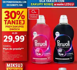 Lidl Płyn do prania Perwoll Renew Black oferta