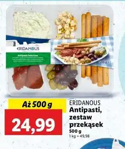 Lidl Greckie antipasti Eridanous oferta