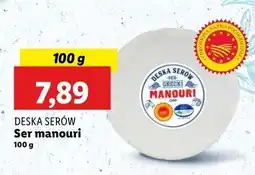 Lidl Ser manouri Deska Serów Lidla oferta