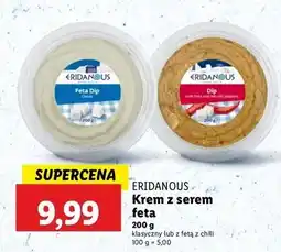 Lidl Krem z serem feta chilli Eridanous oferta