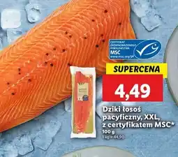 Lidl Łosoś dziki pacyficzny oferta