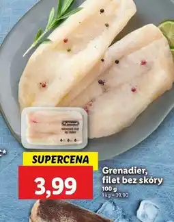 Lidl Grenadier filet bez skóry Rybhand oferta