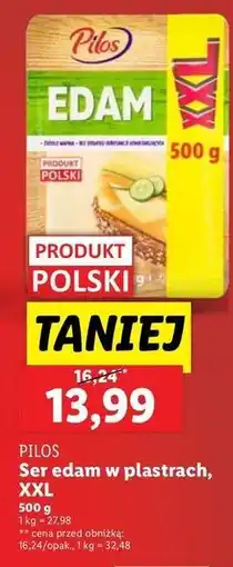 Lidl Ser edam Pilos oferta