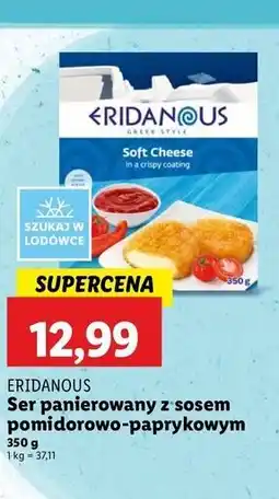 Lidl Ser w panierce z dipem Eridanous oferta