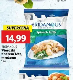 Lidl Pierożki z nadzieniem szpinakowym Eridanous oferta