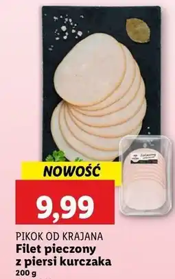 Lidl Filet pieczony z piersi kurczaka Pikok Od Krajana oferta
