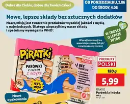 Lidl Parówki z indyka Pikok Piratki oferta