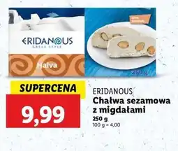 Lidl Chałwa z migdałami Eridanous oferta